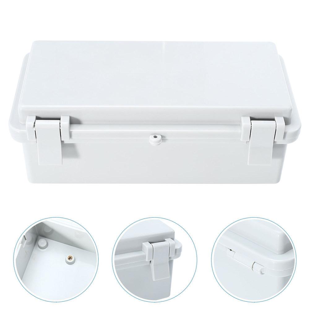 ABS Outdoor Junction Box Waterproof Electrical Project Plastic Box Impact Resistant Weatherproof Waterproof Boxes for Outdoors