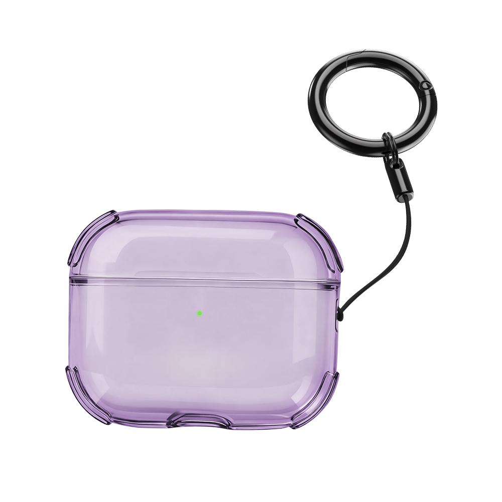 New Design Transparent Shockproof Earphone Case Anti Drop Multi Color Protective Cover for AirPods 4/3 Pro 2/1