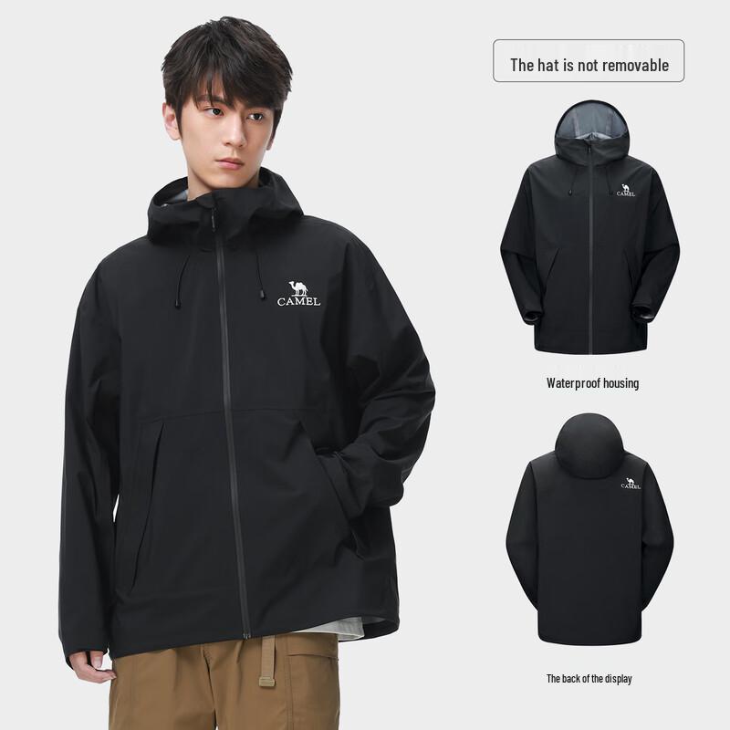 CAMEL Unisex Lightweight Hardshell Jacket A34BAEO186