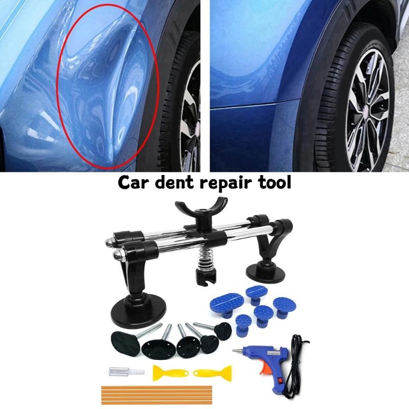 Car Dent Repair Universal Vehicle Dent Repair with Bridge Puller Damage Dent Remover Dent Removal Tool