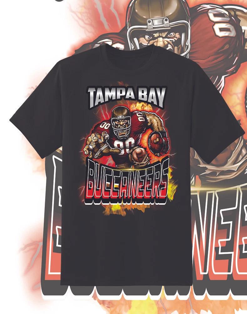 Tampa Bay Buccaneers Attack Shirt Sizes!! Youth-6XL Fast Ship! M