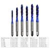 6Pcs Heavy Duty Twist Drill Bit Set Serrated Grooving Cutting Tap Spirals Wood Metal Hole Drill Bit Tool Replacement