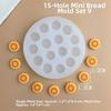 Reusable Cookie Shaped Mold Flexible Play Food Mold Baking Tool Resin Mold  Candy Making