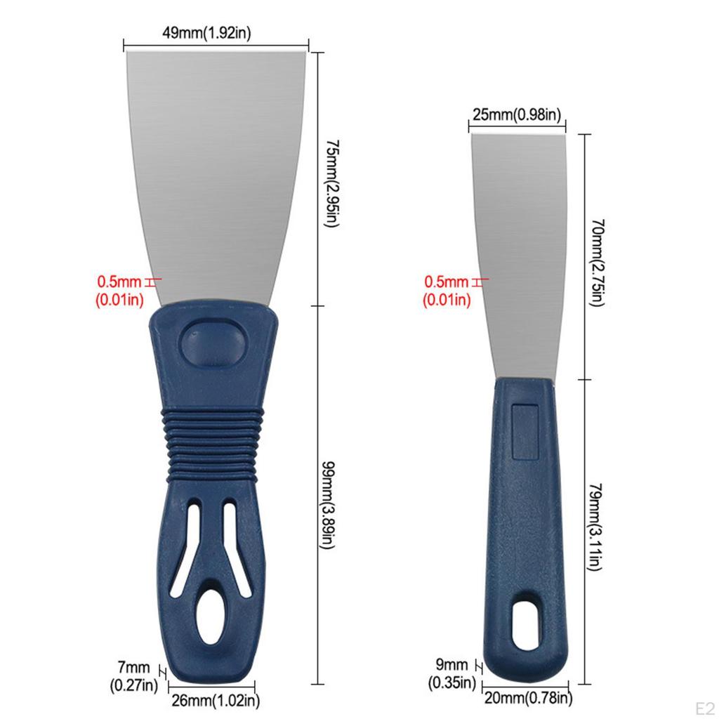 Putty Tool Metal Hand Flexible Paint for Applying Putty, Plaster, Cement Drywall