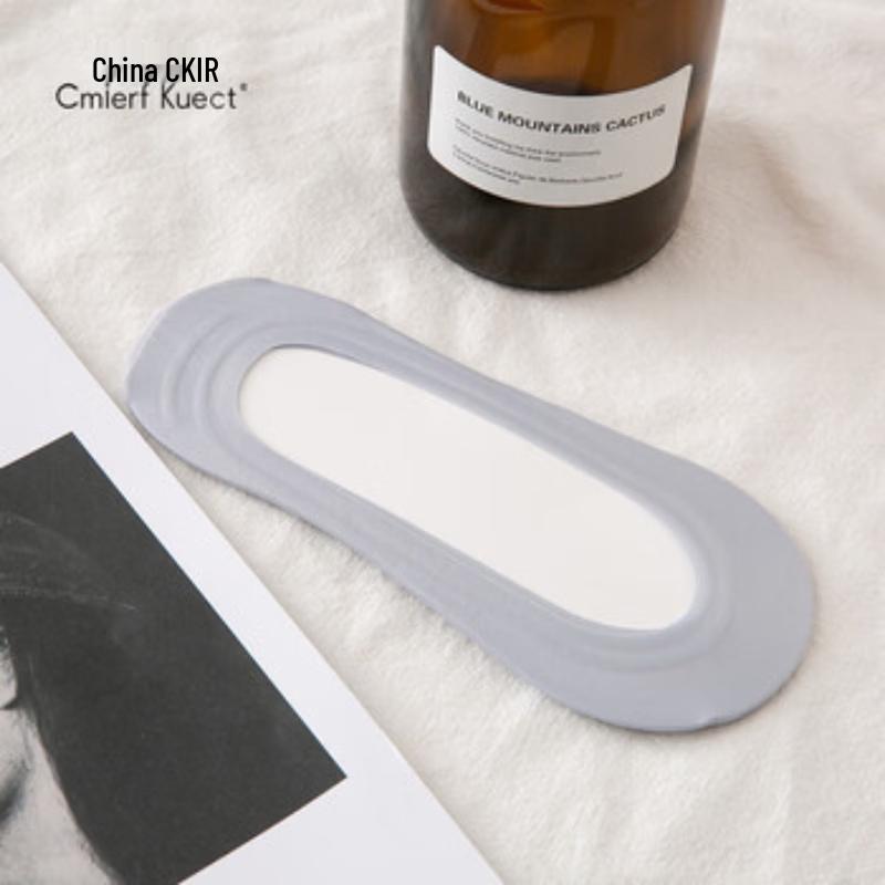 Cmierf Kuect Non-Slip Invisible No-Show Socks