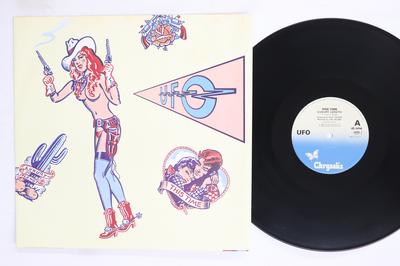 12inch Record UFO This Time UFOX1 CHRYSALIS 1985 UK Rock Used