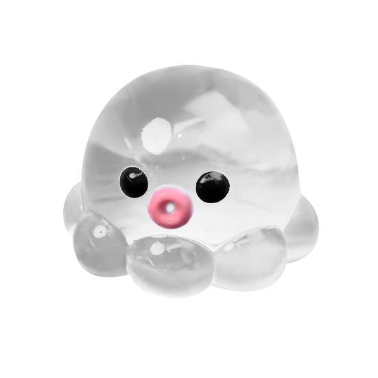 

1/3Pcs Clear Octopus Squeeze Toy Stress Relief Mini Octopus Sensory Toy Anxiety Relieving Sea Animal Hand Relaxation Tool чистый