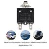 5-30A Dc Circuit Breaker 50Vdc Manual Reset Button Thermal Circuit Breaker  Current Protector