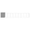 Dog Kennel with Run Light Grey 165 x 1067 x 181 cm Galvanized Steel