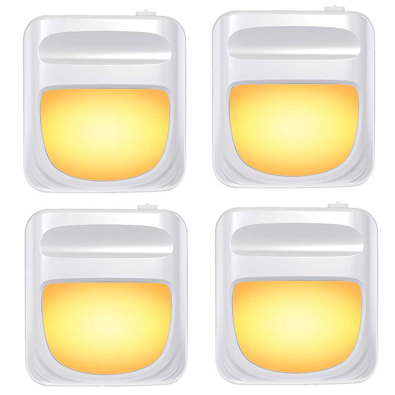 Buy 4 Pack PlugIn Night Light, Warm White Led Night Light, Dusk To