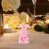 Easter Rabbit Candle Mold Soap Mold For Candle Making Resin Art Making Chocolate Candy Mold Soft Crafts For Aromatherapy Candle