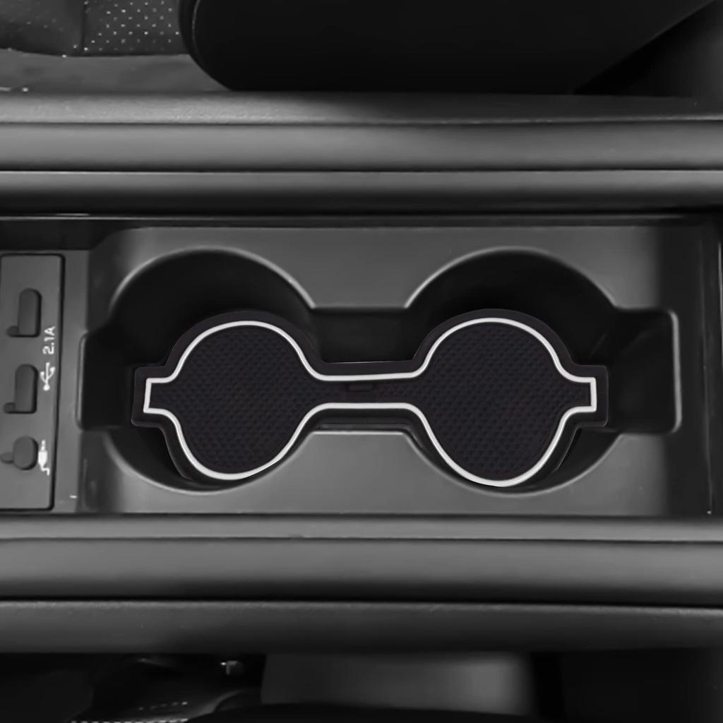 KUNGKIC Rubber Interior Mat for Toyota GR86 ZN8 and Subaru BRZ ZD8 Protective Rubber Mat for Door Pockets and Cup Interior Parts Non-Slip (2021, 2022,