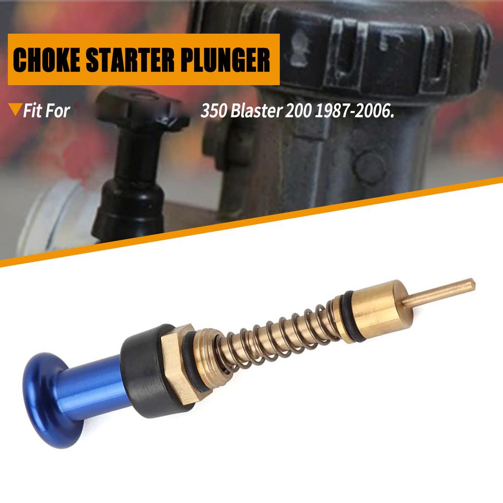 Carburetor Choke Valves Plunger Kit Carburetor Starter Valves For Banshee 350 Blaster 200 Trail Motorcycles