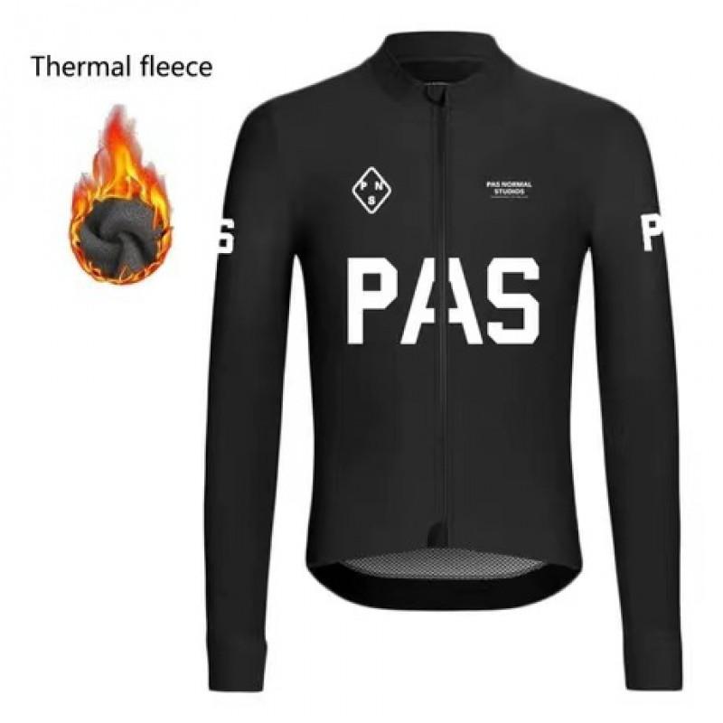 Maglia Termica da Ciclismo Uomo Donna Manica Lunga Top in Pile Mountain Bike Inverno