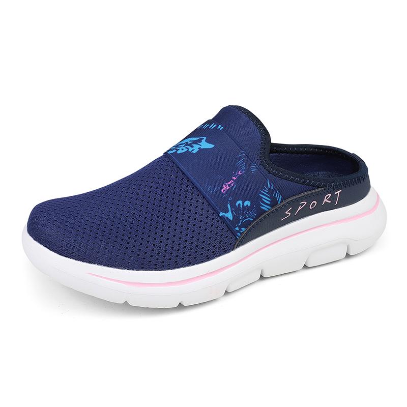 Fashion Men Slippers Summer Breathable Home Indoor Slippers Men Thick Bottom Slides Fashion Couple Walking Shoes Large Size