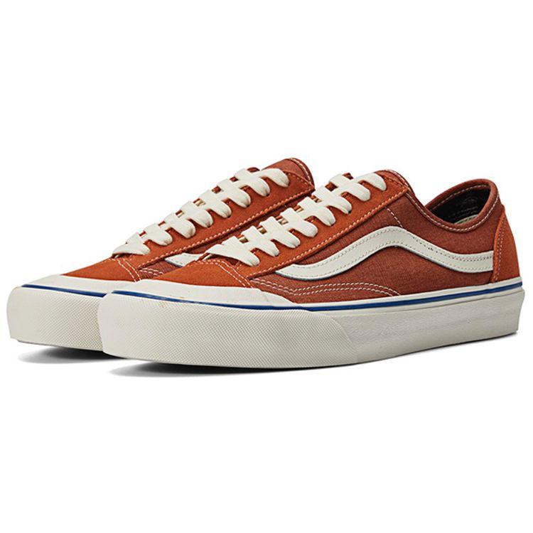 Vans Style 36 Decon SF Salt Wash - Potters Clay Unisex Sneakers Orange Marshmallow VN0A3MVL228