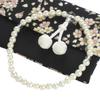 Nenjudo Made In Japan Women's White Shell Pearl Prayer Beads with Durable, Crumpled Tassels Includes Original Chirimen Prayer Bead Bag (Floral