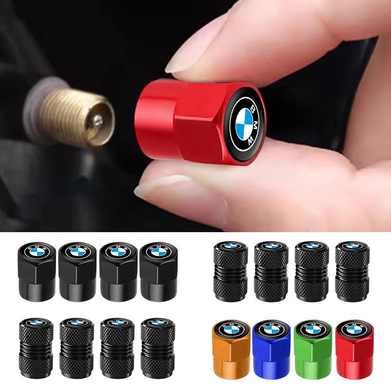 4Pcs Aluminum Car Wheel Tire Valve Caps Tyre Rim Stem Covers For BMW X1 X2 X3 F48 E84 U11 E83 F25 G01 X4 X5 X6 X7 E71 E70 F15 GT cysh69