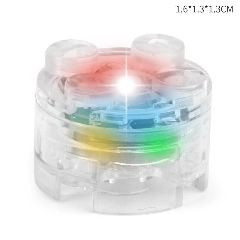 Creative LED Remote Control Interlocking Building Blocks for Light Decoration