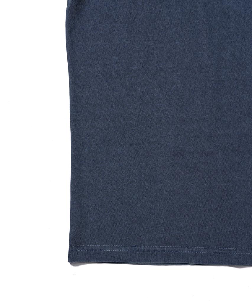 GAKKAI UNIONS Basic Pigment Short Sleeve T-Shirt Dive Blue