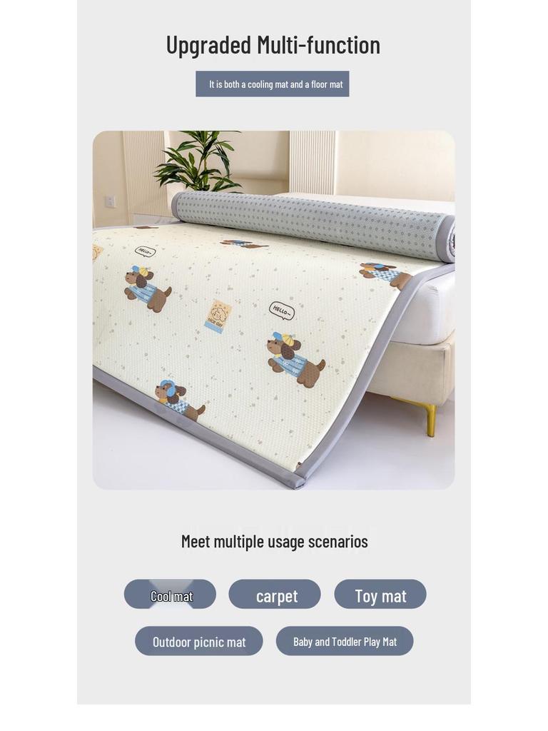 Ice Bean Soft Cool Tatami Mattress for Bedrooms, Dorms, and Single Person Rentals.