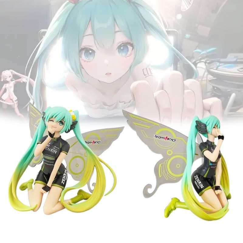 Miku Figure Hatsune Model Toy Cute Butterfly Tabletop Ornament Figurine Doll