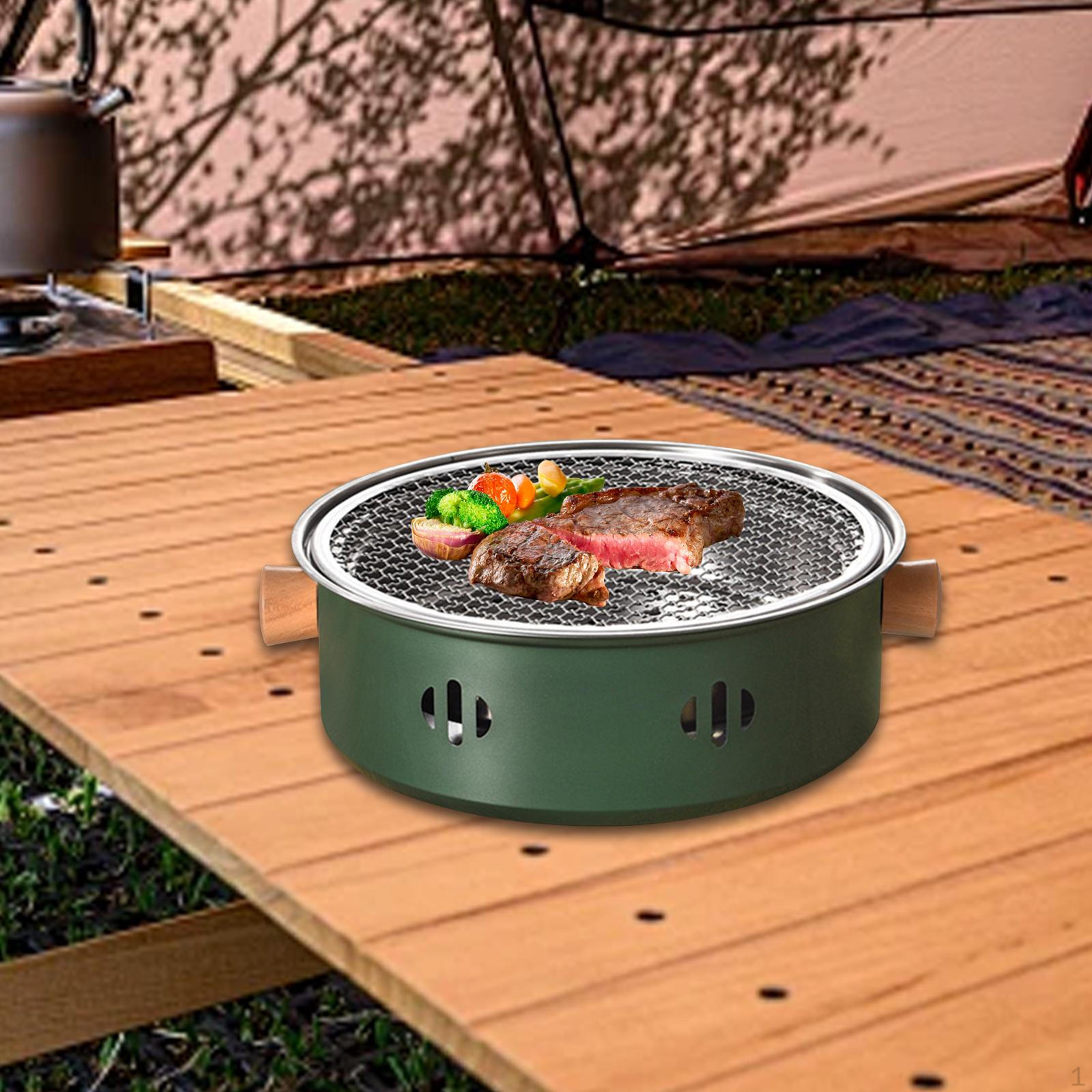 

Гриль для барбекю из нержавеющей стали Портативные печи для подогрева чая для заднего двора