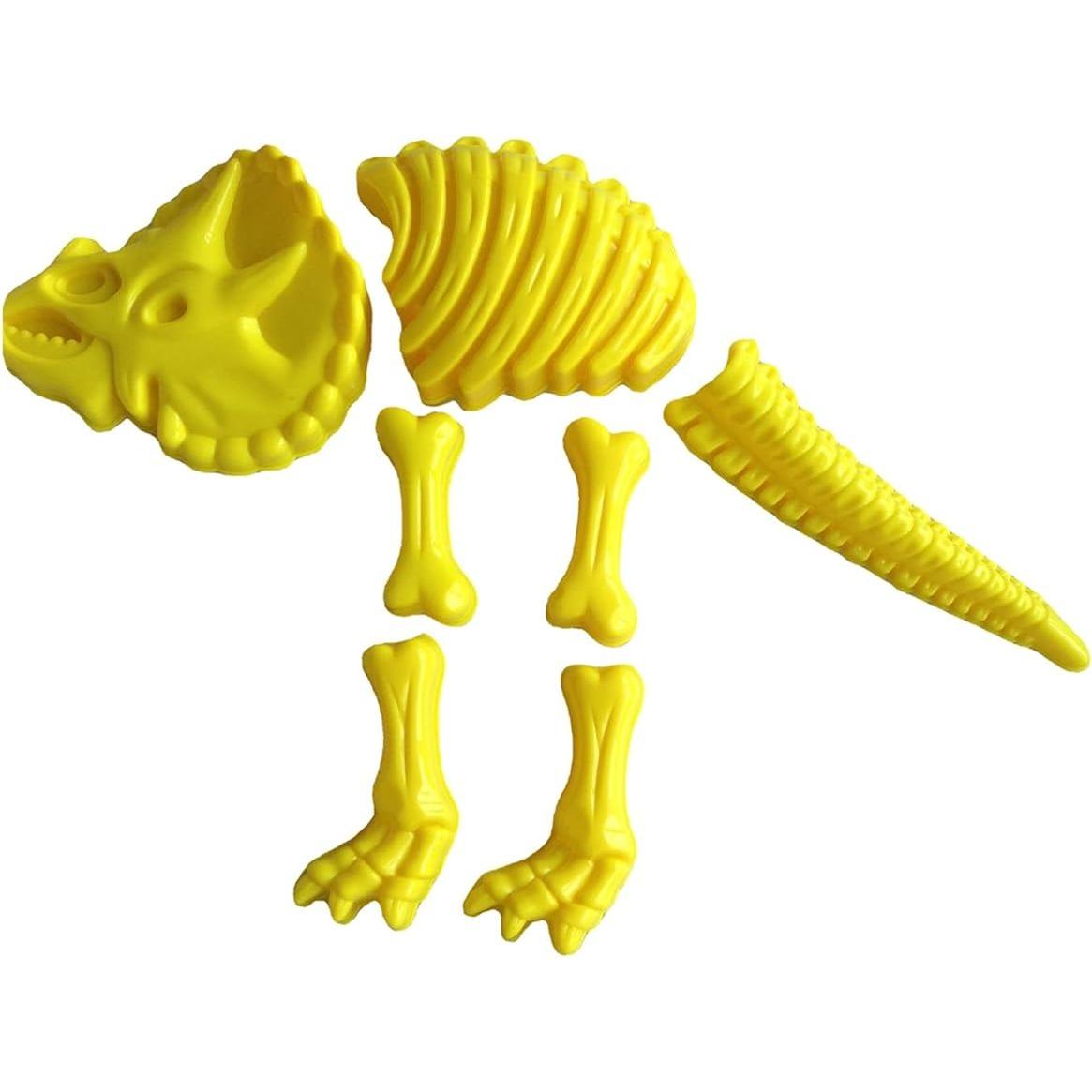 Игровые формы для песка в виде динозавров для детей — фото 8