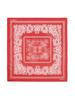 Beams Boy Handkerchief/Bandana [Special Order] ELEPHANT BRAND Deadstock Fade Nose Bandana for Women, Red/Free