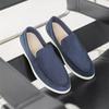 Fashion Fashion Men's Casual Leather Shoes Handmade Soft Men Loafers Comfy Moccasins Breathable Male Slip on Flats Business Boat Shoes