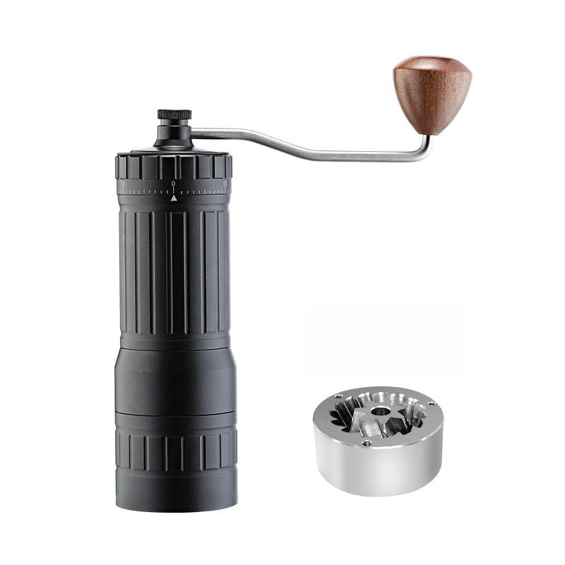 

2026 High Quality Coffee Grinder Manual Stainless Steel Mini Coffee Bean Grinder Adjustable Coffee Grinder Machine чорний