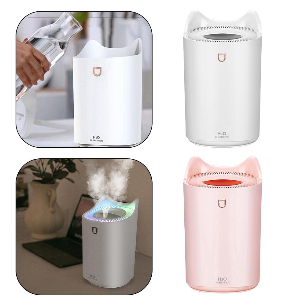 Cool Mist Humidifier for Home Use with Auto Shut Off 2L Capacity for Alleviating Dry Skin and Throat Discomfort