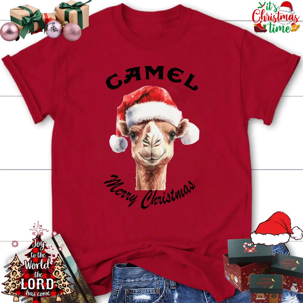 

Camel Band Christmas Gift TShirt men For Fan RED Unisex T-Shirt XXXXL