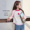 TUTU Xiaoxiang Girls' Long-Sleeve Raglan T-Shirt