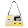 Breathable Cat  Tote Bag Lightweight Pet Crossbody Bag Visible Cat Carrier Bag  Travel