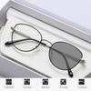 Módní fotochromické brýle na krátkozrakost 0 až -4,0 Retro optické obroučky Ženy Venkovní samozabarvovací dioptrické čočky Sluneční brýle