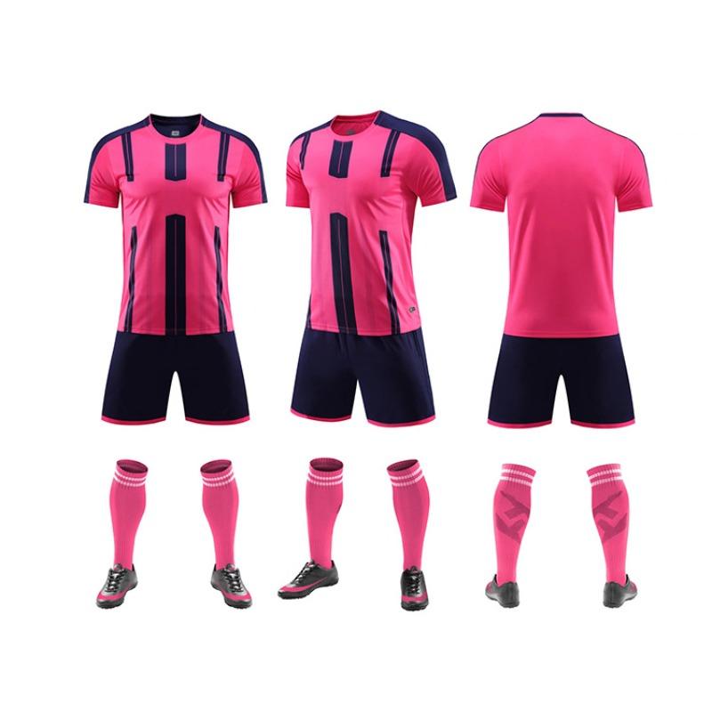 Football Jersey Set Men'S Printing Breathable Game Jersey Training Jersey Adult Children'S Jersey Clothing Elementary School Students