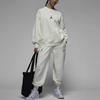New JORDAN Valentine's Day Knitted Sweatpants Women's Sail White FD4804-133