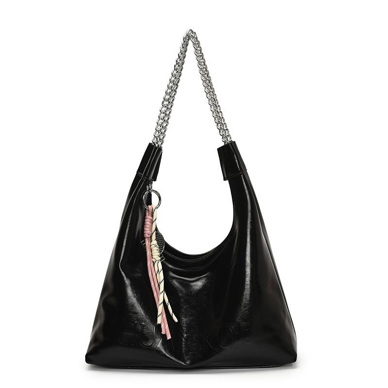 

Simple casual hand carry dumpling bag new texture fashionable casual shoulder bag commuter messenger bag