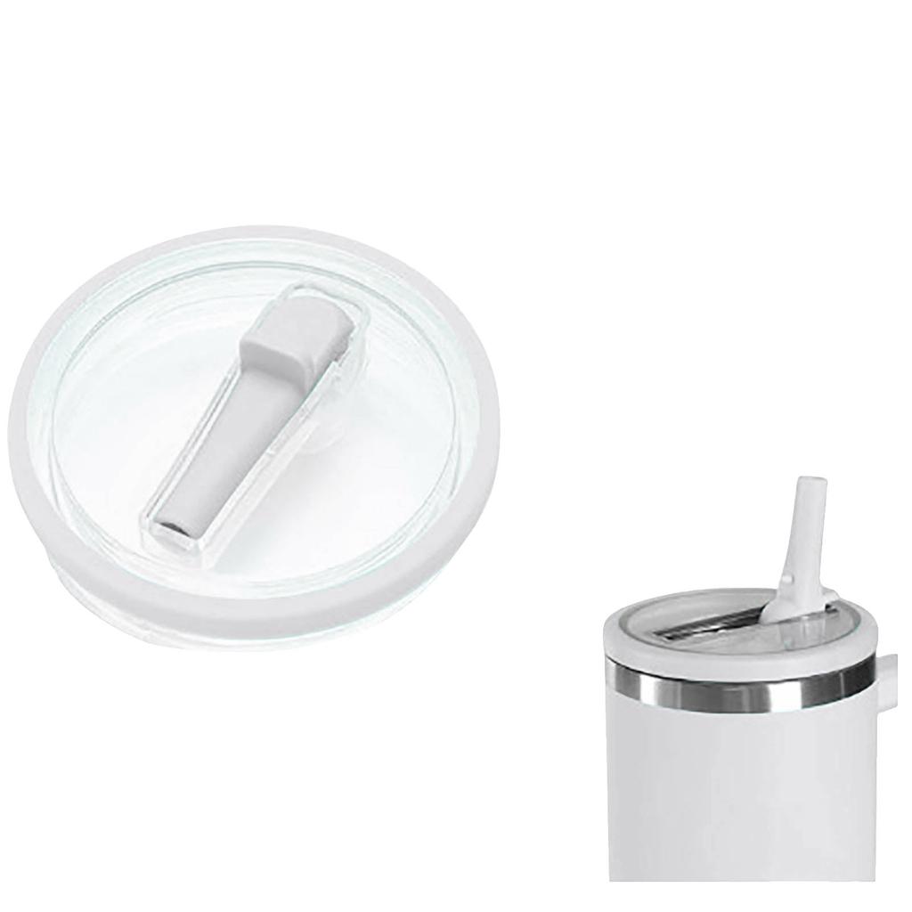 Tumbler Straw Cover Flip Replacement Fit For Stanley Quencher Spill Proof Splash Resistant Tumbler Lids Reusable Straw Lid
