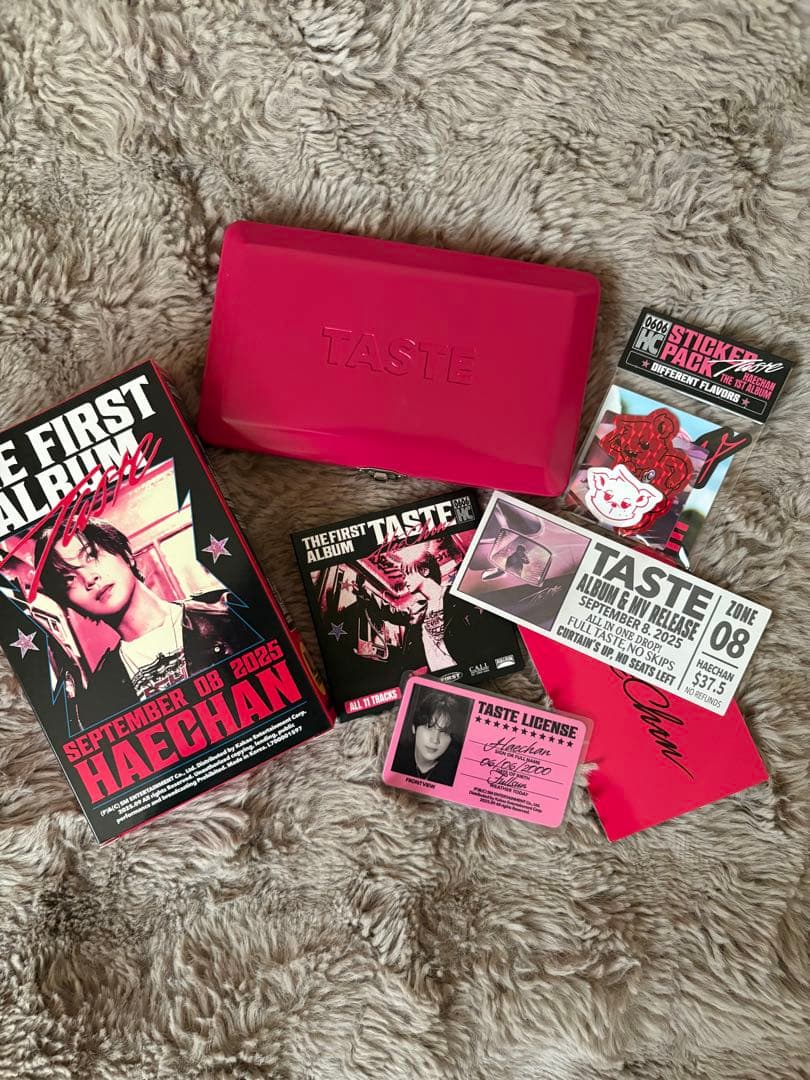 

[USED] NCT Haechan TASTE Tin Case ver.
