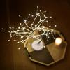 Golden Leaf Tree Lamp with 72 LEDs Decorative Night Light, USB/ Battery Dual Power Supply ,Suit for Wedding Party Home Decor