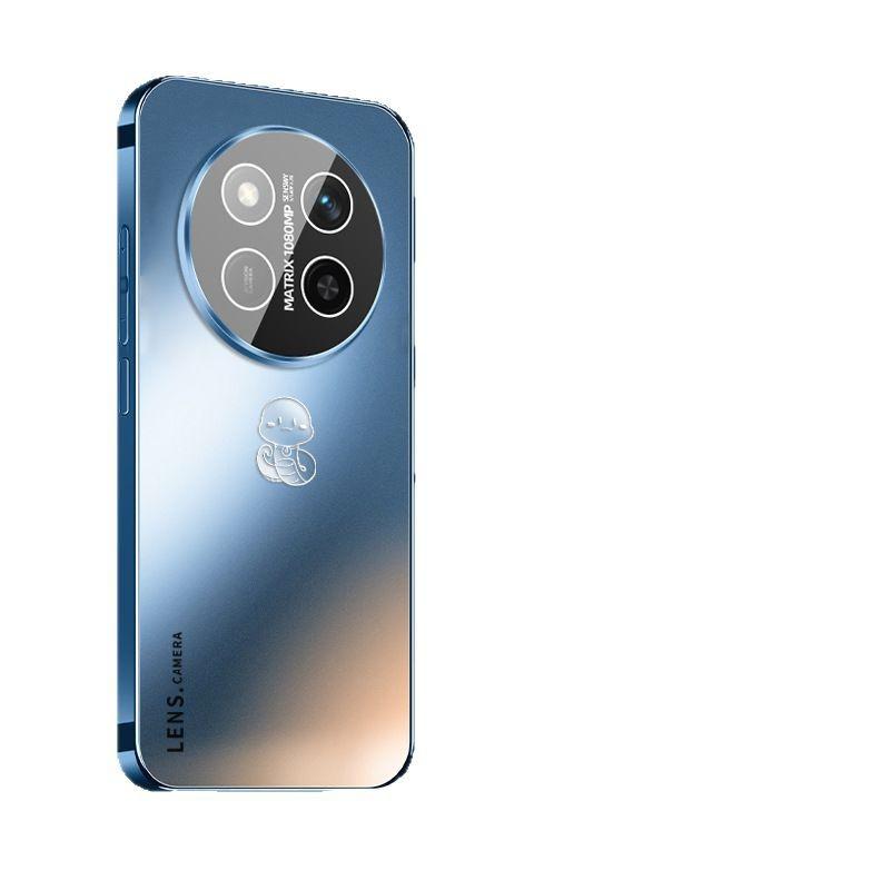 Applicable to Honor x60 mobile phone case, Year of the Snake, new x60pro simple pen snake lens film x50 skin feeling AG frosted glass