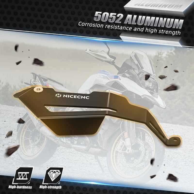 For BMW R1250GS R1200GS GSA Exhaust Flap Control Starter Protector Guard R1250GS/Adventure 2019-2024 R1200 GS ADV 2014-2018