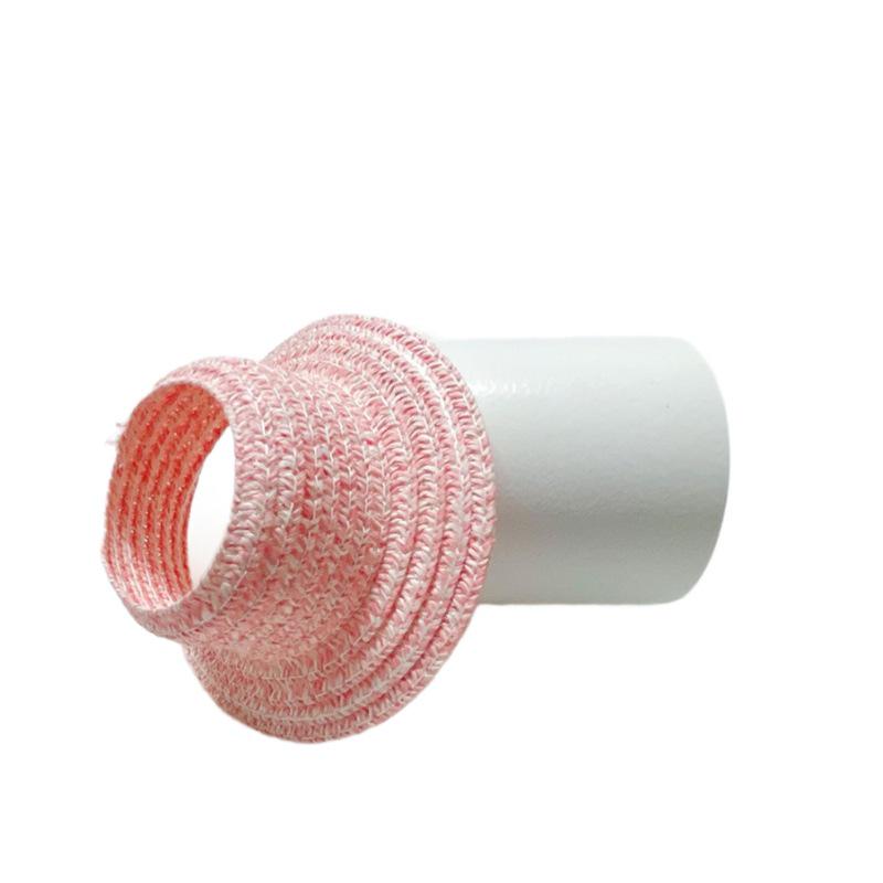 15cm x 17cm Pull-On Cloth Macaron Princess Hat: Cute Straw Party Accessory