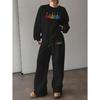 A stylish crewneck 2-piece set for women, perfect for casual winter wear. Effortlessly chic and great for everyday outfits!