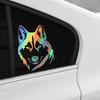 Husky Hunde Aufkleber Auto Fenster Wildnis Wolf Aufkleber Haustier Hund Grafiken LKW Laptop Wohnmobil Stoßstange Vinyl Aufkleber Dekor Zubehör