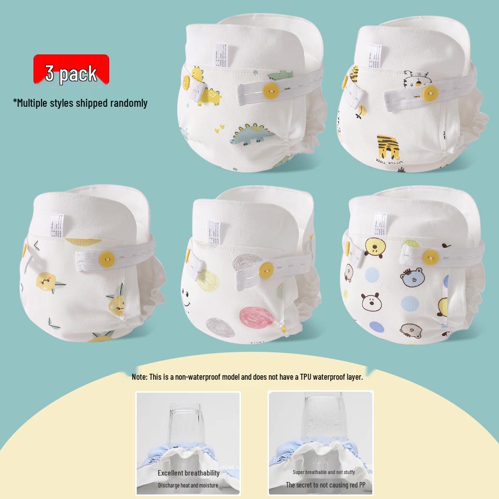 Waterproof Baby Cotton Diaper Cover & Potty Training Pants