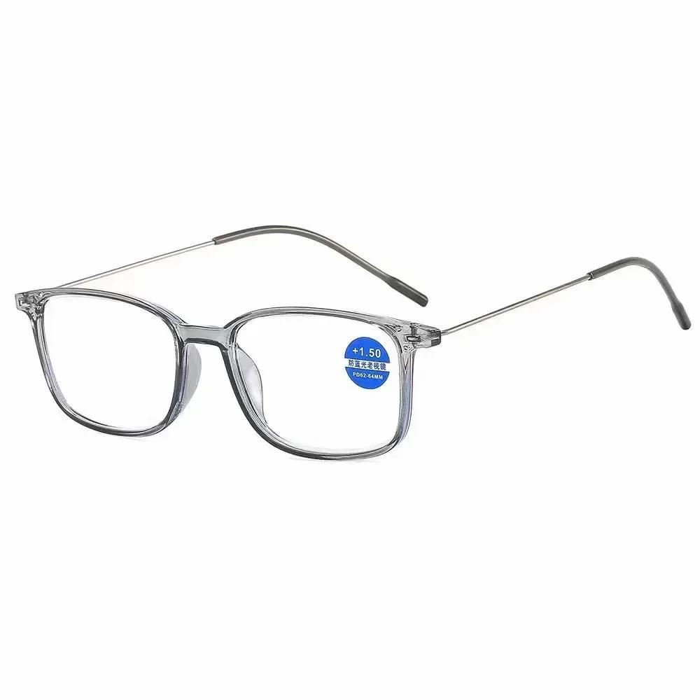 New Fashion Anti-Blue Light Reading Glasses Women Men Optical Computer Glasses Presbyopia +1.0+1.5+2.0+2.5+3.0+3.5+4.0