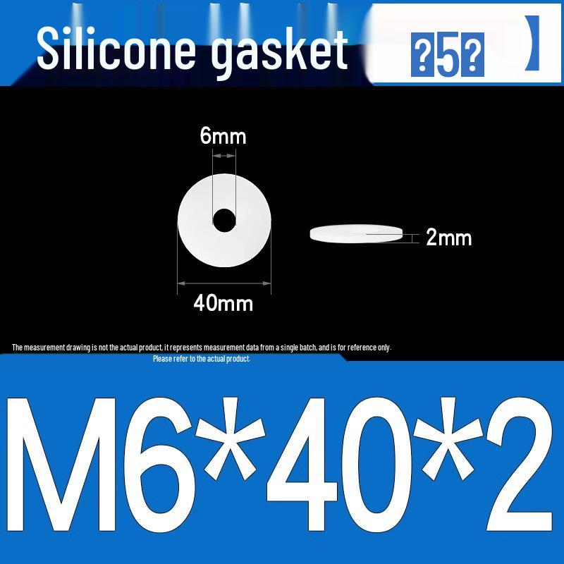Silicone High-Temp Waterproof Gasket & Shock Absorbing Seal Pad
